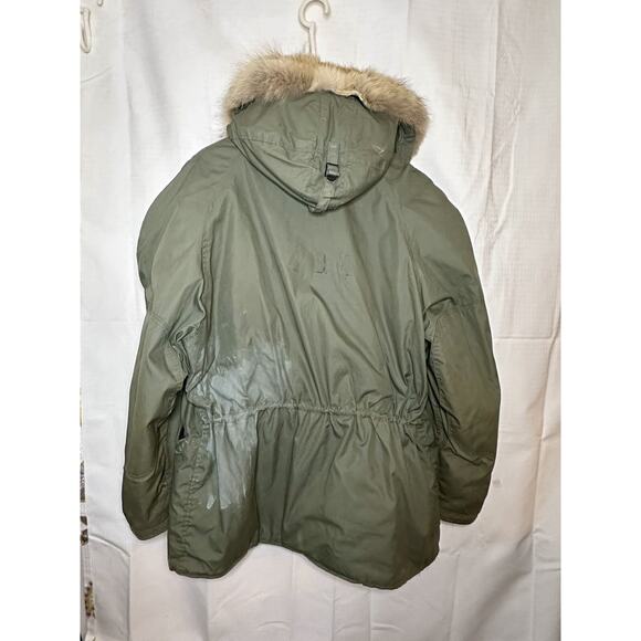 Jacket, Flying, Man's Type N-38 Flying Jacket Coyote Fur XL- Call Out- As Is - Picture 6 of 6
